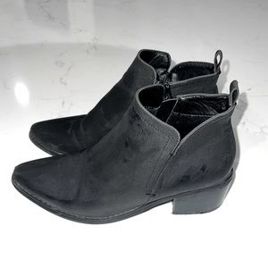 Black Heeled Boots